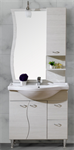 composizione bagno capri 105 cm - Edil Casa | Arredo bagno Termoarredi, Design di interni